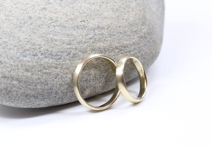 Trauringe 585 Gelbgold